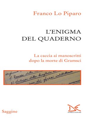 cover image of L'enigma del quaderno
